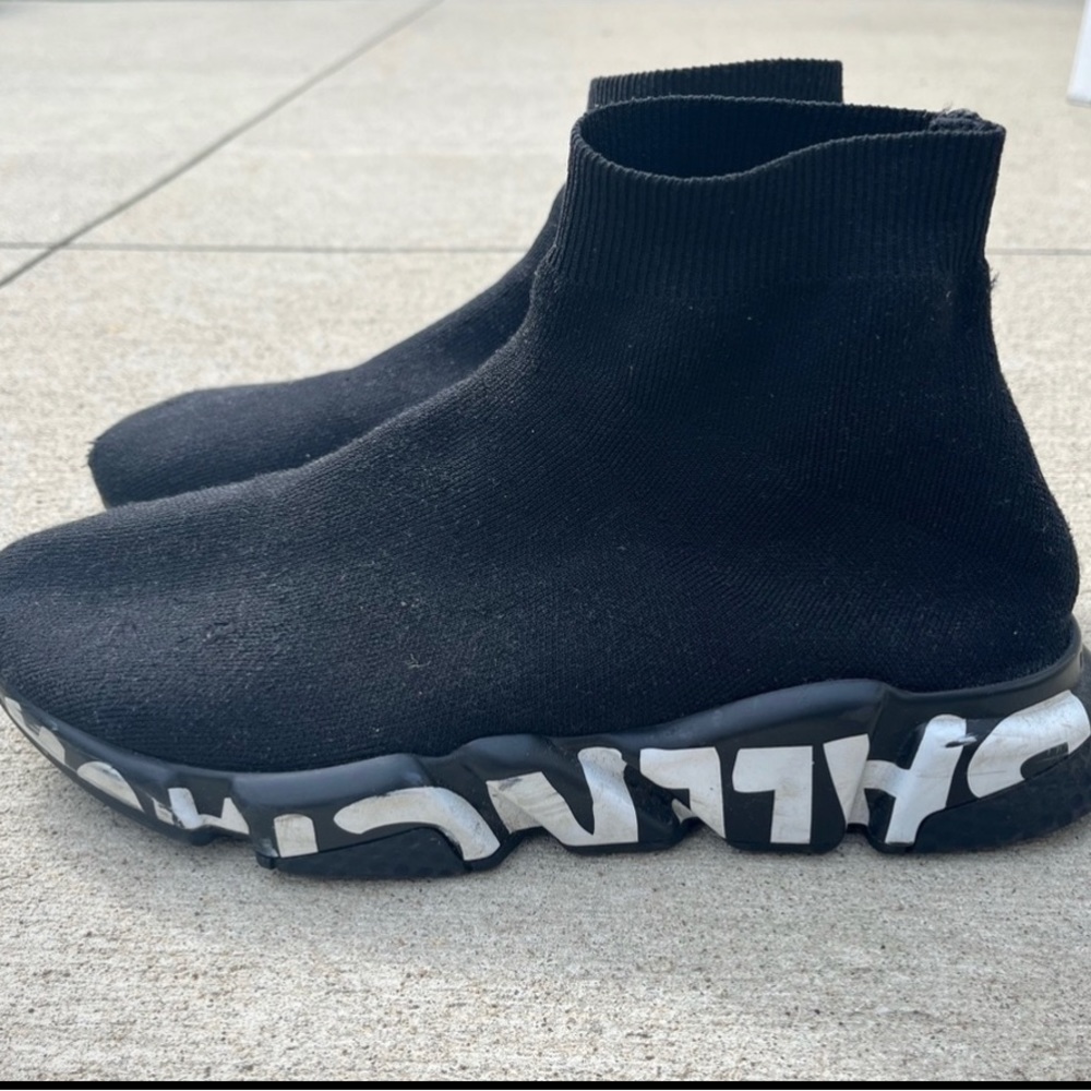 COPY - COPY - Authentic Worn Balenciaga Speed Trainer